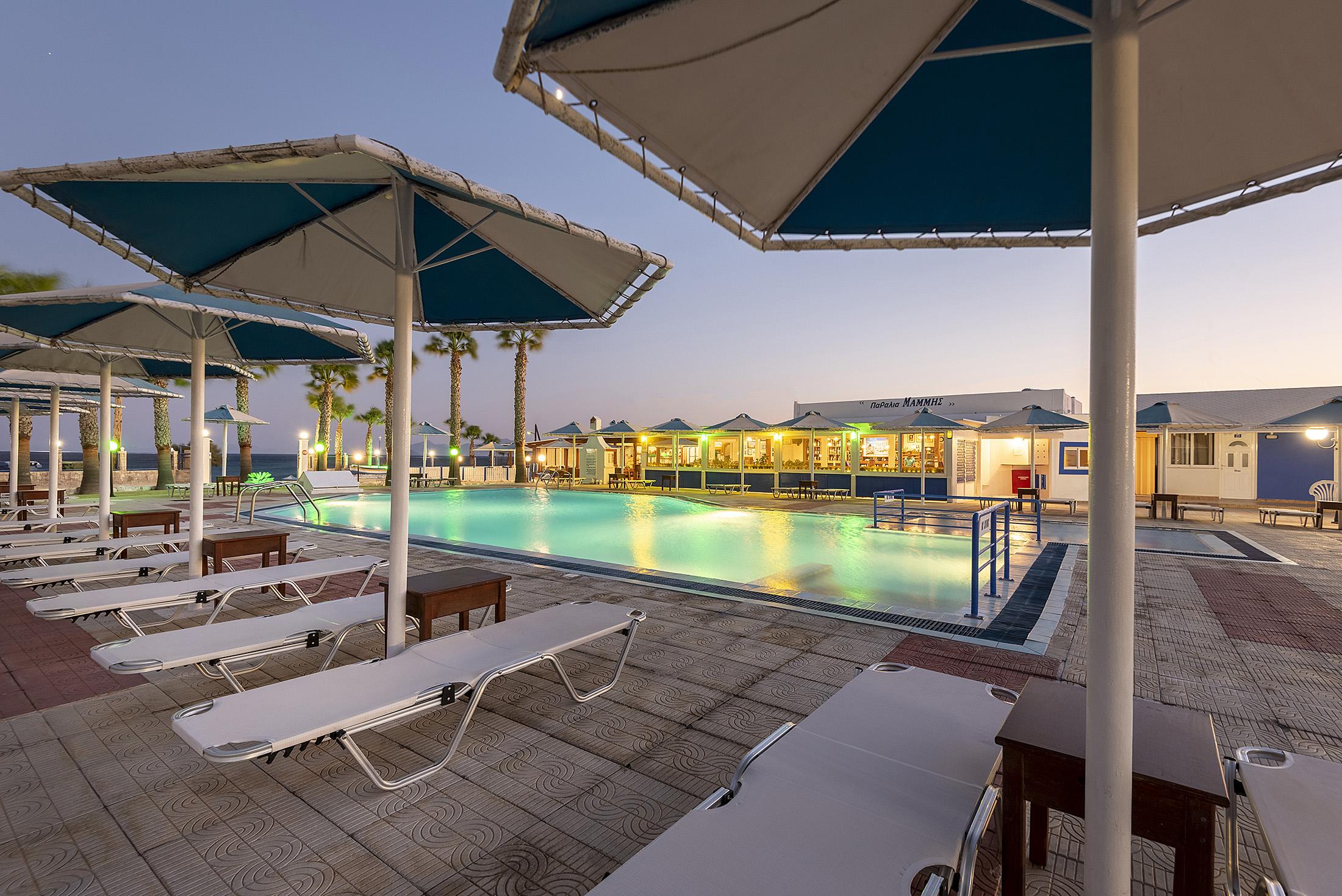 Mammis Beach Hotel Kardamena  Bagian luar foto