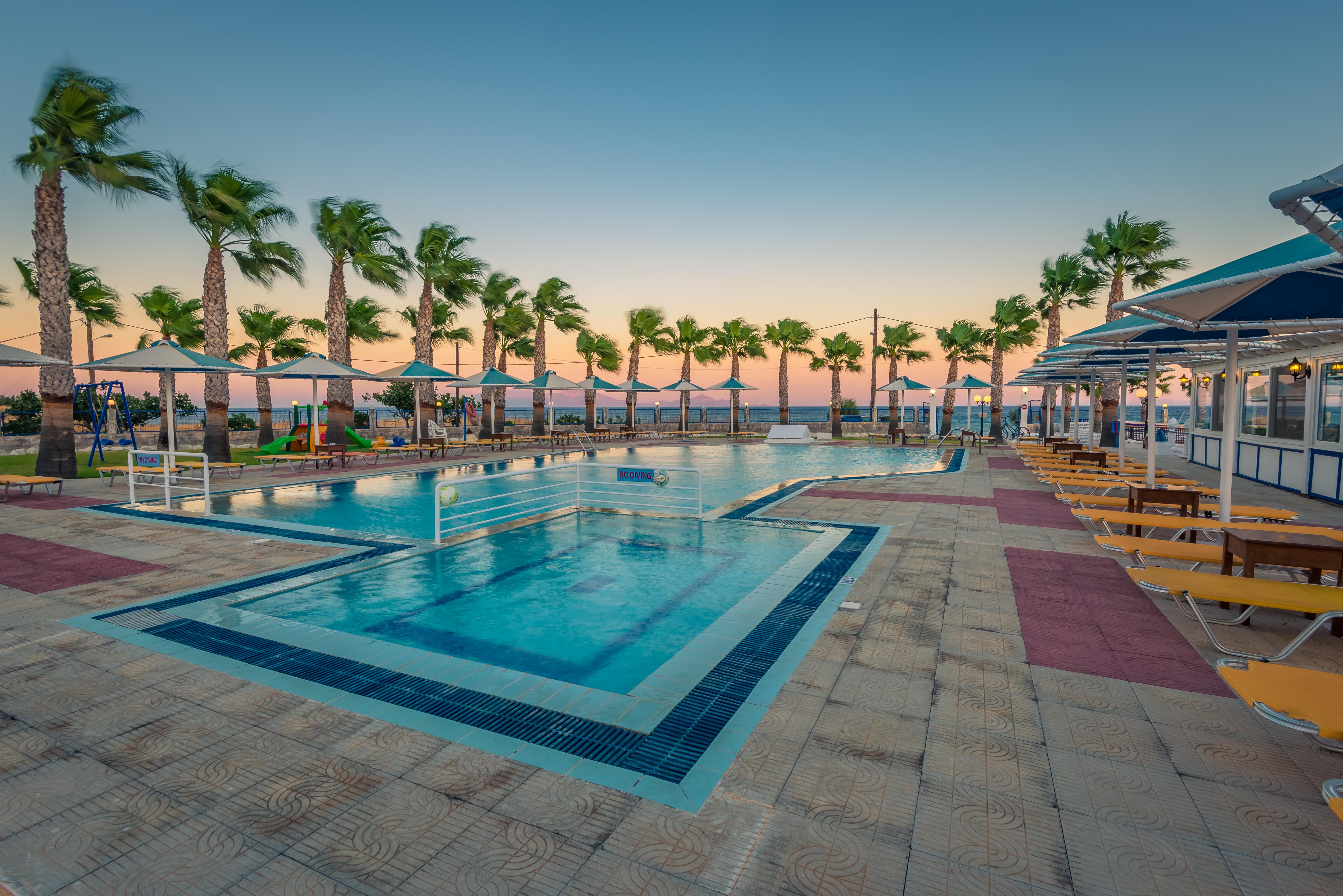 Mammis Beach Hotel Kardamena  Bagian luar foto